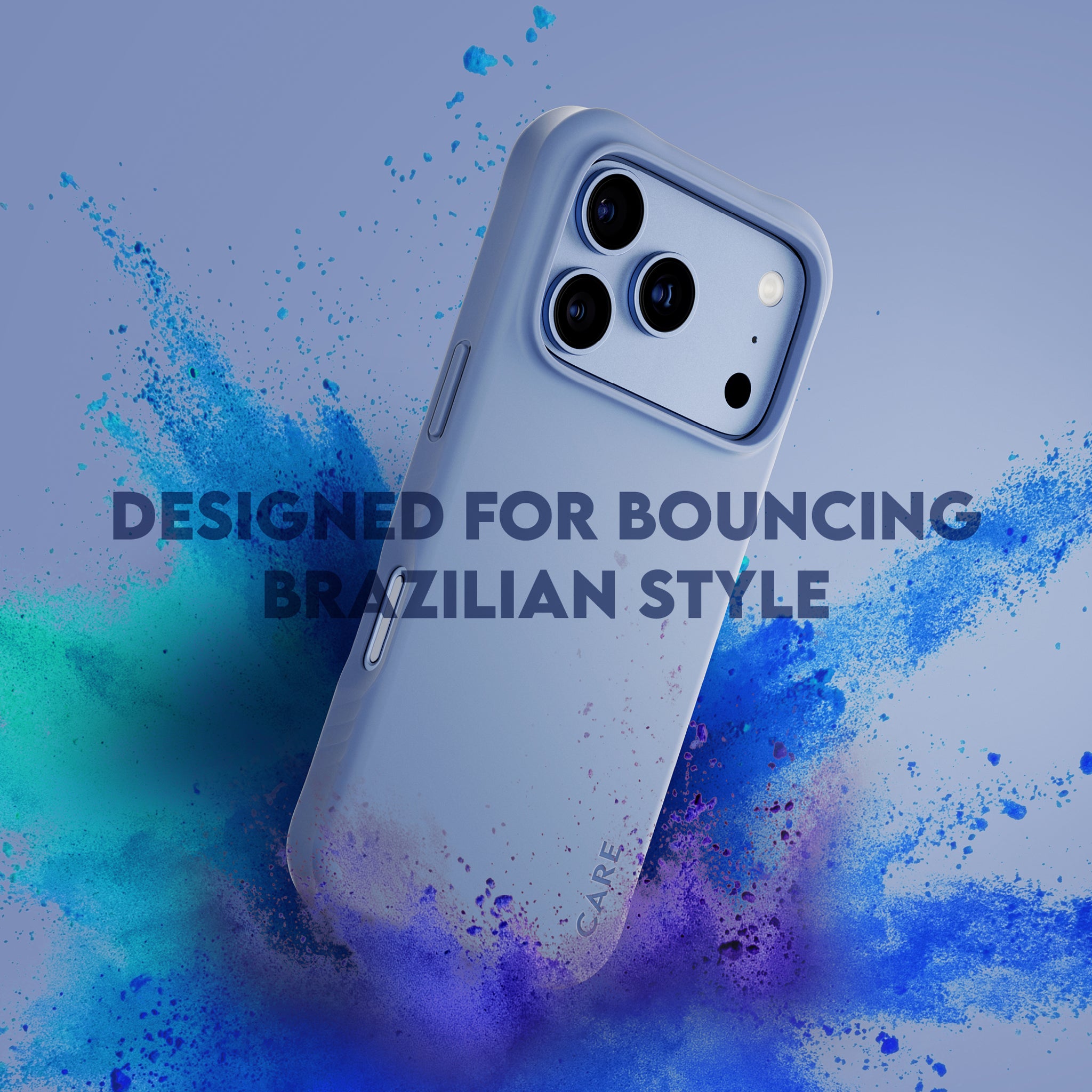 CARE™ by PanzerGlass® Samba Case Shades of Blue w. MagSafe iPhone 18 Pro Max | 17 Pro Max